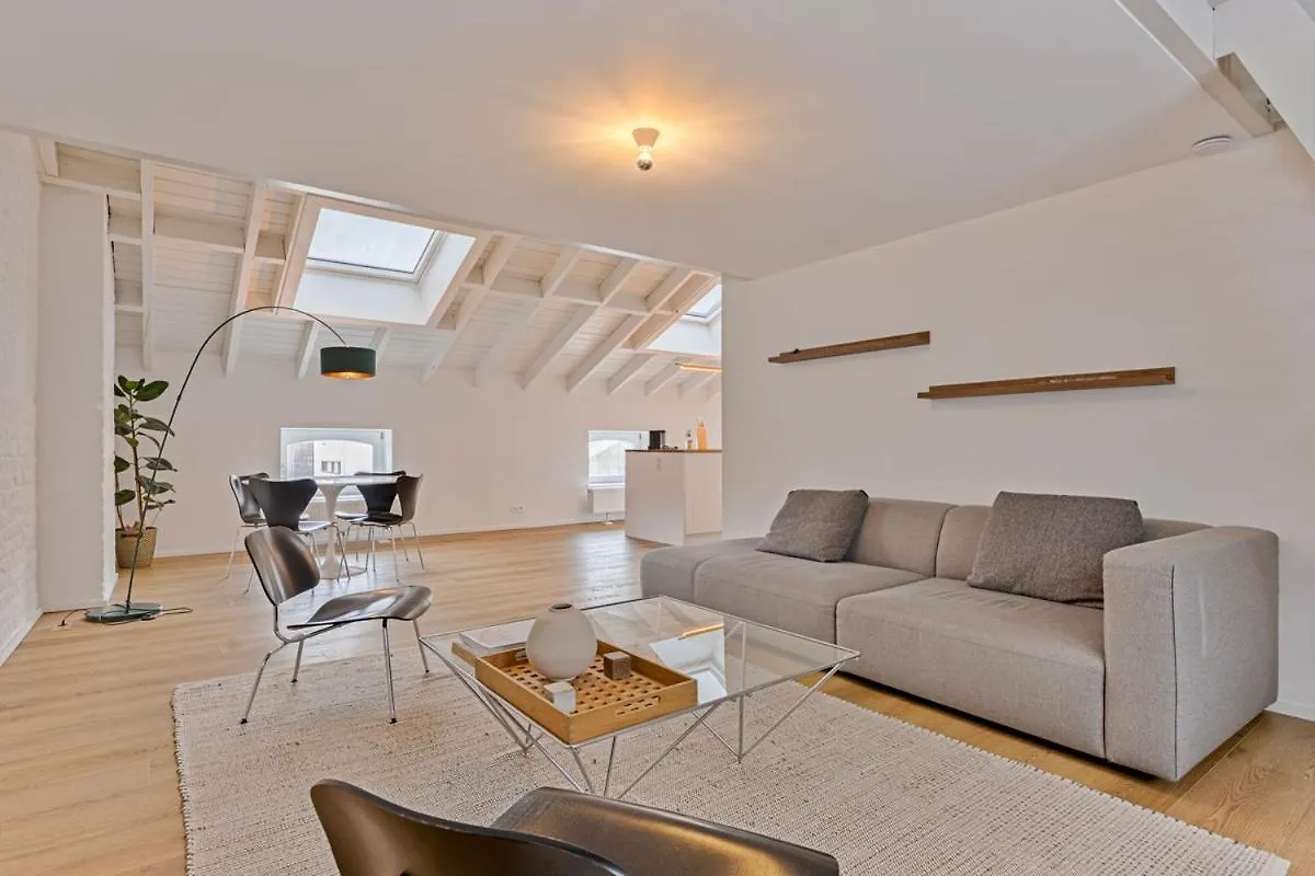 Loft City Center - 2 Bedrooms - Parking - By Finenest Liege Apartment